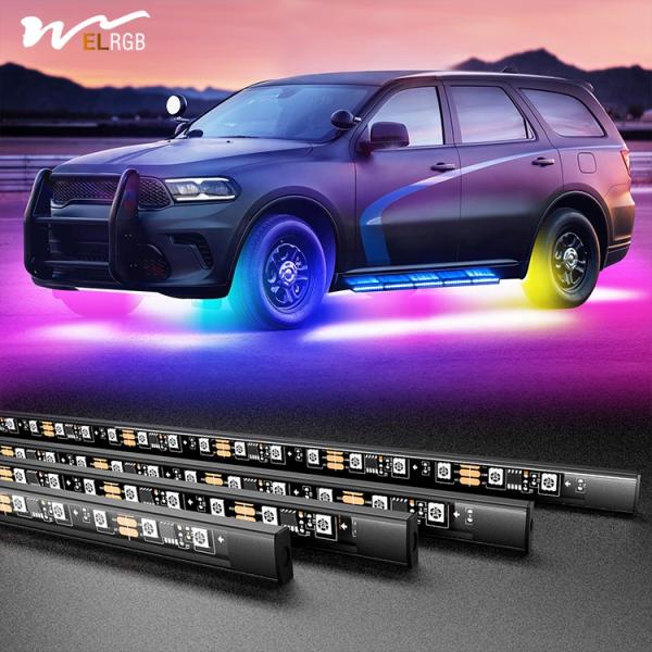 Remote Control Dream Color Chasing LED Car Kit with Rubber Bottom and Dimmable Lights