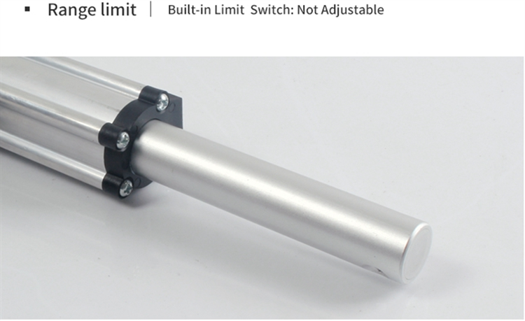 50mm Stroke 2000n Load 20mm/S Electric Linear Actuator 24V Low Noise