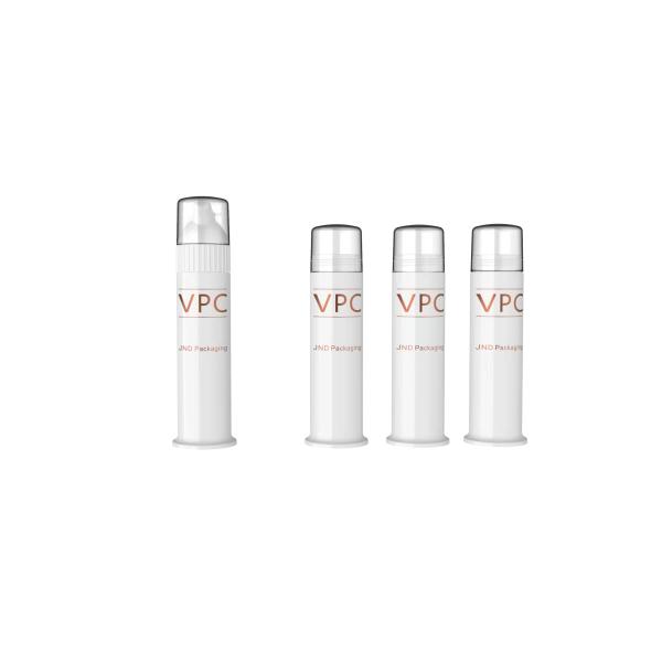 One-hand Operation Food Grade PP Materials Airless Toothpaste Pump Color Custom 100ml