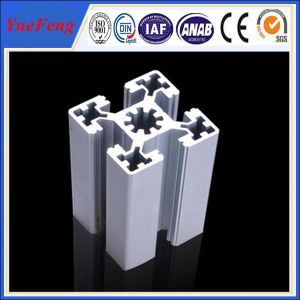 Buy cheap aluminum alloy 6063 Extrusion T-Slot industrial Aluminum Profile in stock product