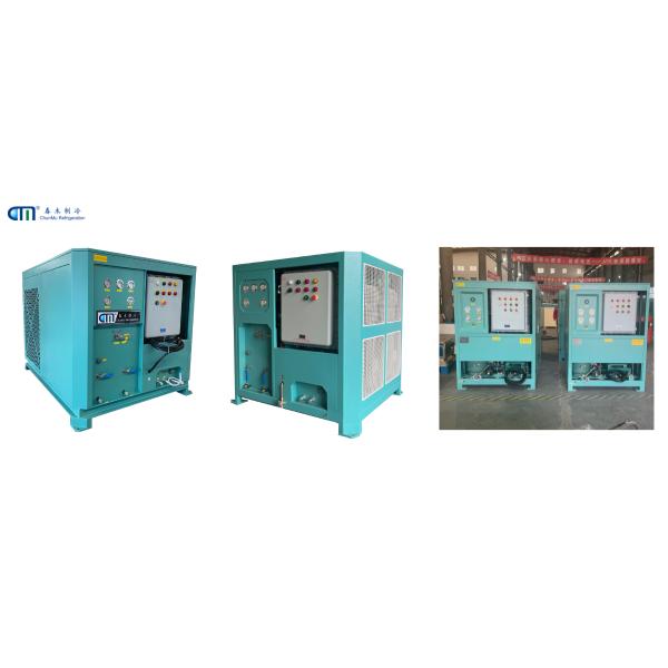 25HP Refrigerant Recovery Machine with ≤9000kg/h Liquid Push & Pull Recovery Rate