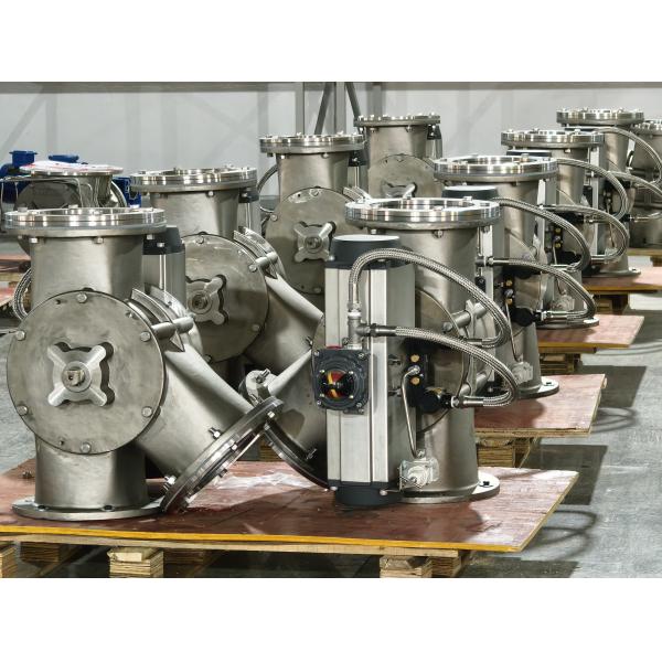 Industrial Automatic Flow Diverter with CE Certification and Maximum Temperature