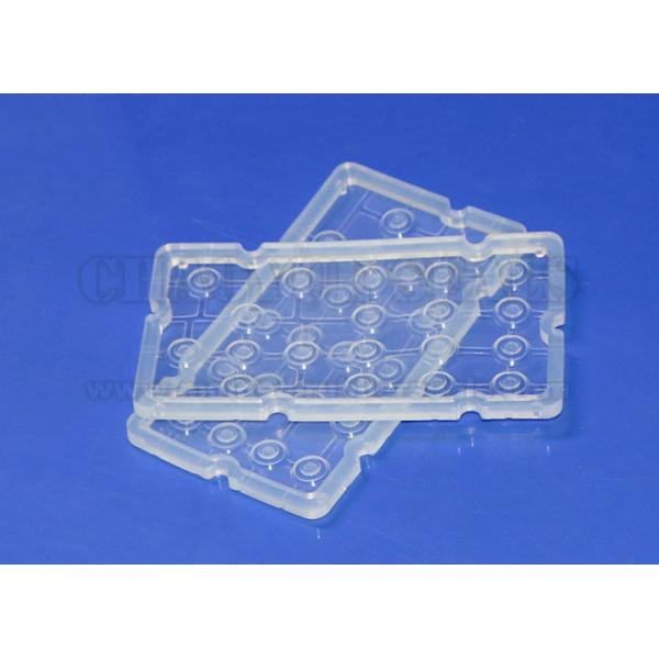 Transparent Rubber Silicone Rubber Keypad Inserts No Carbon Contact Nonstandard Size