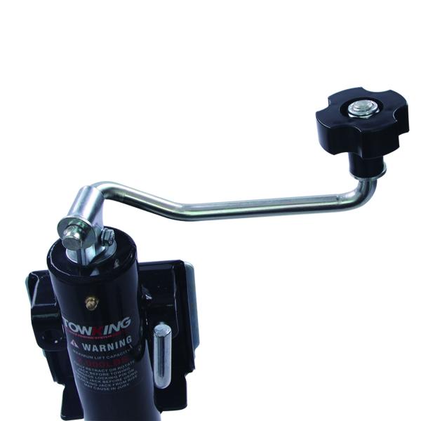 2000lbs 10" Lift Bracket Mount Swivel Jack With Top Handle