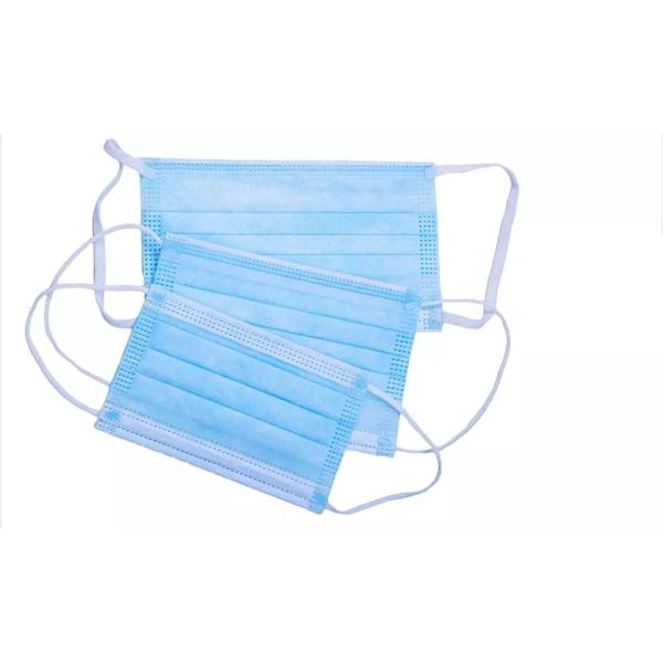 Self Protective Disposable Earloop Face Mask , Breathing Protection Mask