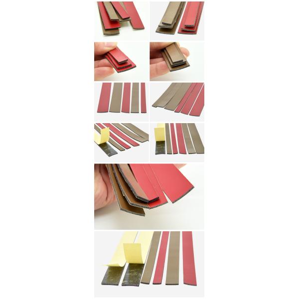 15mm Fire Resistant Seals Graphite Fireproof Door Strip CE Approved