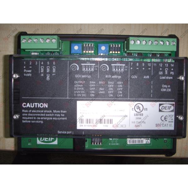 CCSN Generator Set Speed And Voltage Regulating Plate