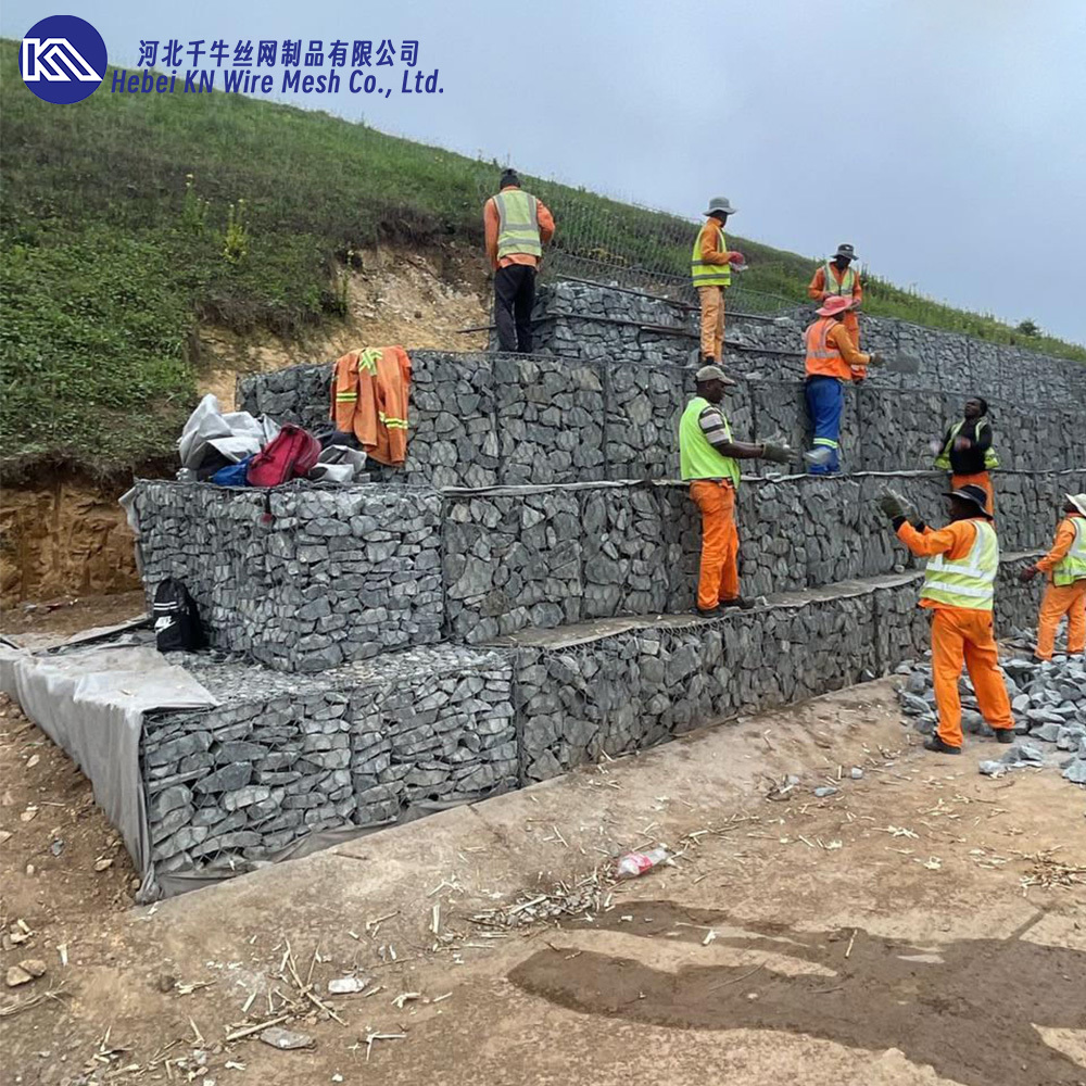 Woven Gabion Basket – Hexagonal Twisted Wire Mesh For Erosion Control, Flood Defence & Landscape Retaining Walls