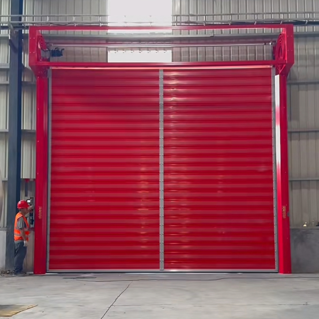 Smart Warehouse Spiral High Speed Door Solution Automated Logistics Systems Access