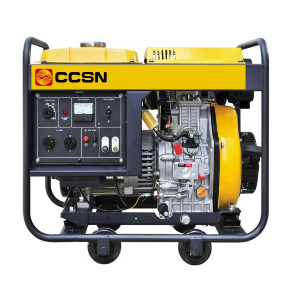 3000r/Min Rated Speed Industrial Generator Set 380v 10kw Tiny Power Solution