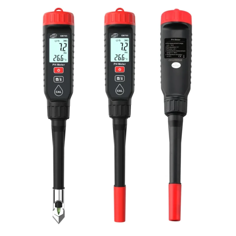 Handheld pH Meter GM795 accessories