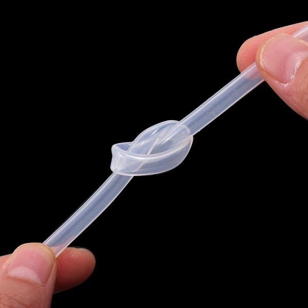Food Grade Silicone Hose Platinum Vulcanized Temperature Resistant High Elasticity Transparent Silicone Rubber Clear Tubes