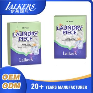 Custom Laundry Detergent Sheets Deep Cleaning Laundry Soap Sheets Lightweight