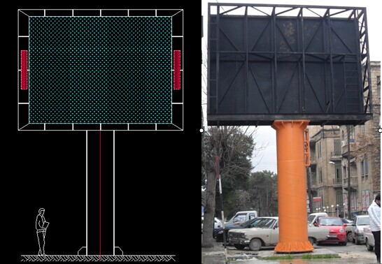 LED digital display billboard