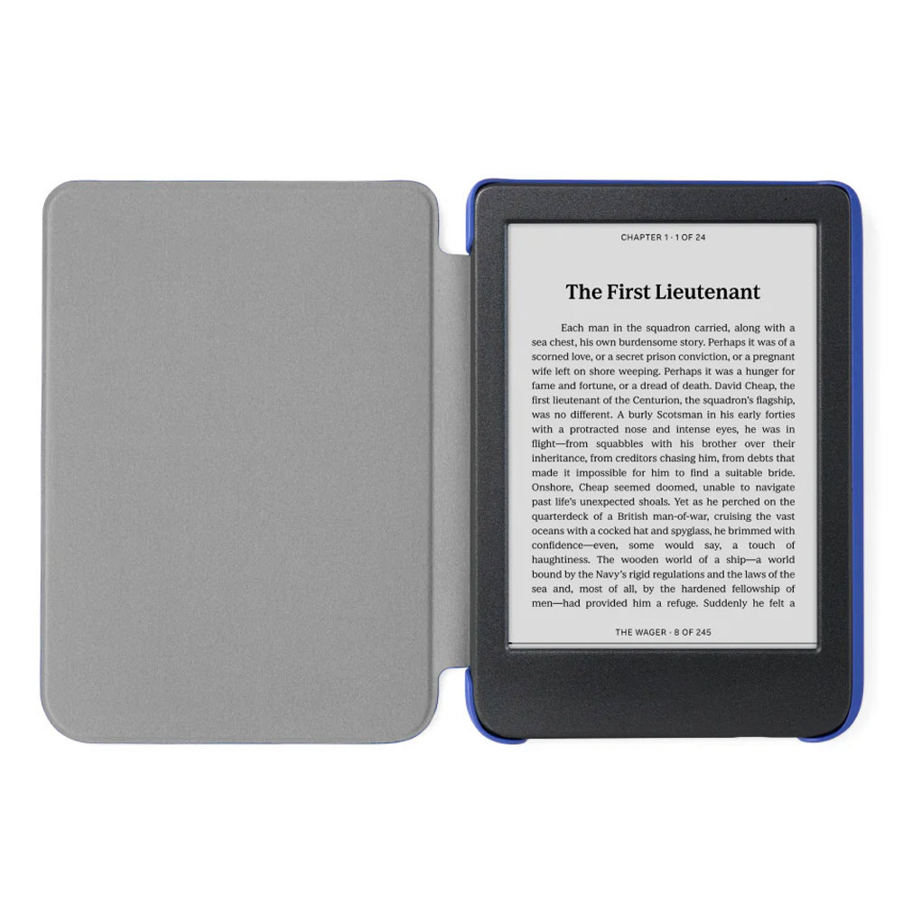 For Laudtec Leather Ereader Case for Kobo Clara Bw Libra Elipsa 2E 2 HD Sage 6 Inch Tablets Ebook Notebook Sleep Cover PBK160