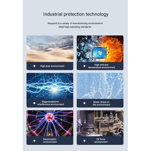 10.1inch Industrial All in One Computers with Embedded Capacitance Touch Screen Computer Fanless J4125 Industrial Panel Pc