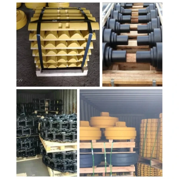 PC300-1 E320 E200b Rear Idler Forging Casting Front Idler Excavator