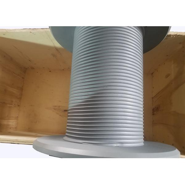 Carbon Steel Hydraulic Winch Hoist Drum With Shaft