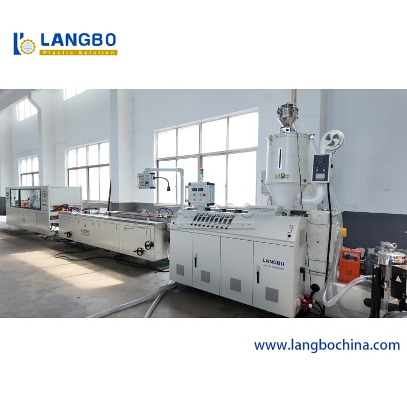 PVC Profile Extrusion Machine Customized Cross Section Profile Production