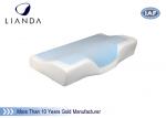 Nice sleep cushion Cooling Gel Pillow / pad mesh and velboa cover