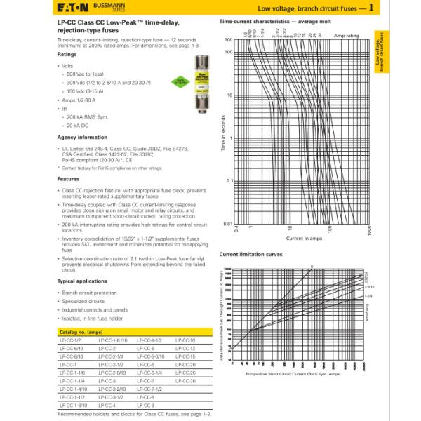 LP-CC-30 30A LP-CC-25 25A LP-CC-20 20A LP-CC-15 15A LP-CC-12 12A LP-CC-10 10A LP-CC-9 9A LP-CC-8 8A LP-CC-7 7A LP-CC-6 6A LP-CC-5 5A LP-CC-4 4A LP-CC