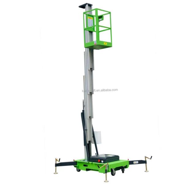 ME900-1 9m Single Mast Aluminum Alloy mast lift hydraulic hydraulic for Aerial Working Platform Lift