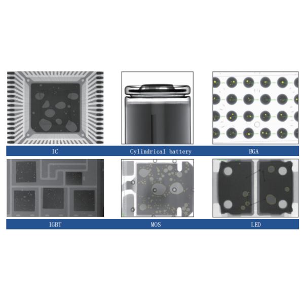 Rotary Detection Precise Geometric Magnification Chip Production X-ray UNICOMP AX9100 LED