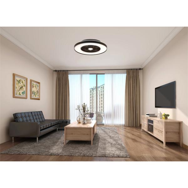 Ceiling Fan Light with Black Painting Frame(323115-8)