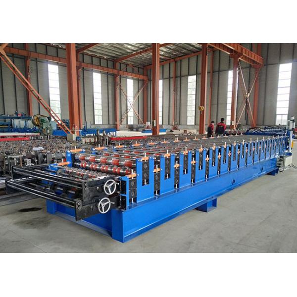 Double deck roll forming machine roll formers metal roofing corrugated steel sheet wall panel tile making machine