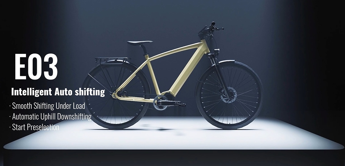 Electronic 3-Speed Internal Gear Hub For Premium City E-Bikes