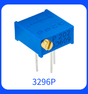 3296Z Cermet Trimmer Potentiometer 10 Ohm Top Adjustment Variable Resistor Multi Turn Precision