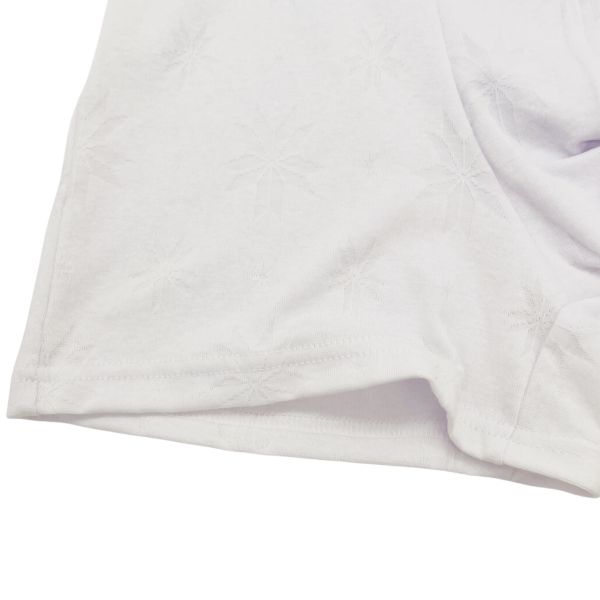 Men's Classical White Jacquard Fabric Boxers Briefs Comfortable Breathable Wholesale Underpants Men White Underwear