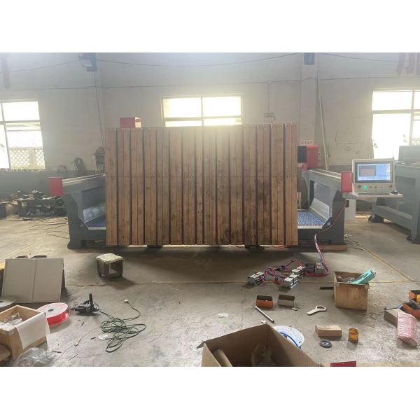 Tile Cutter 3axis Most Cheapest Customized 15kw 3200*2000mm Worktable Lifting Diamond Wire Saw Stone Machinery