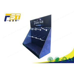 Plastic Hooks 4C CMYK 350g CCNB Cardboard Counter Display