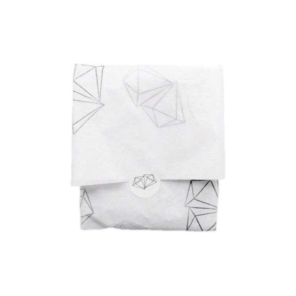 One side glossy White MG Sulphite Tissue Paper for gift packaging