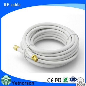 50 Ohm Impedance RF Coaxial Cable RG 58 LMR 200 LMR 400 for Frequency Range 0-6Ghz
