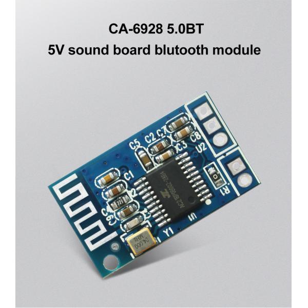 CA-6928 Bluetooth Audio Module with 5V Input and 23x15mm Size Dual Digital Sound Amplifier