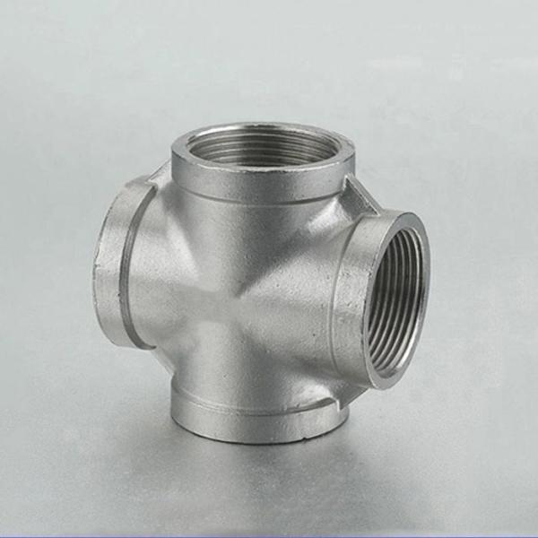 ASTM Stainless Steel Pipe Fittings BW Cross Tee 10" SCH80 A403 WP316/316L ASME B16.9