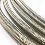 3/4'' PTFE Convoluted Hose With SS304 Over Braided