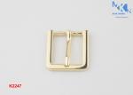 Casual Metal Belt Buckle Light Gold Color Plating Without Tarnish For Woman Belt