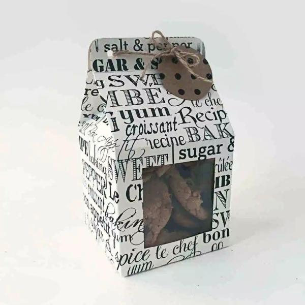 Customized Printing Christmas Cupcake Boxes