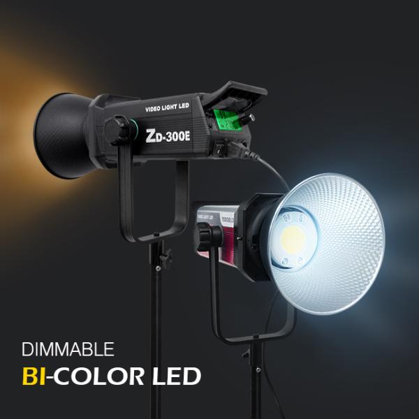 Large spotlight 300w fill light can be matched with a soft box, suitable for studio photography