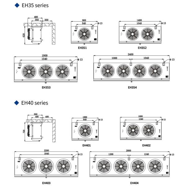 EH Series Commercial High-Efficiency Air Cooler