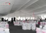 党屋外の結婚式のでき事の 500 - 600 人のための贅沢な結婚式のテントのガラス壁