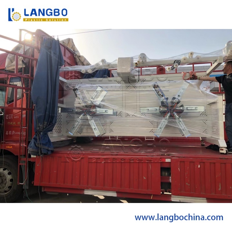 Automatic PEX Pipe Coiling Machine with 16-40mm Pipe Diameter Range, Adjustable Winding System, and PLC Control