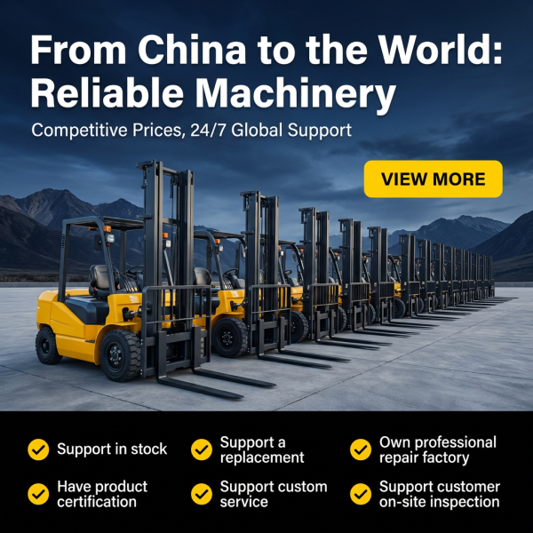 Warehouse Used Forklift 2nd Hand Material Handler Equipment