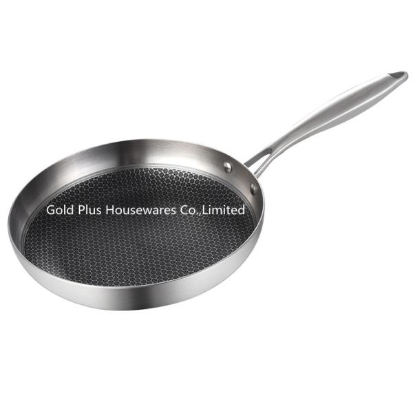 Quality 30cm Diameter Kitchen Non Stick Frying Pot Thick Bottom for sale
