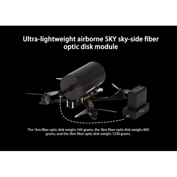 Fiber Optic Image Digital Module 1km/2km/3km/5km/10km Fiber Optic Bobbin for Fpv Drone Communication