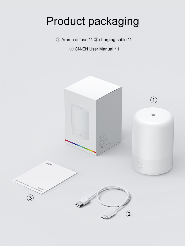 Promotion Bed Room Lamp Electric Night Led Usb Portable Table Simulated Candle Light Scent Diffuser