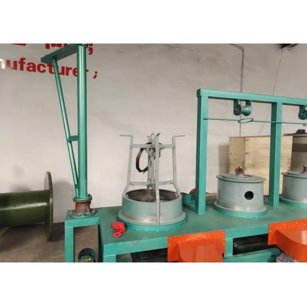 Motor 15kw 6.5mm Steel Wire Drawing Machine 5 Drums Pulley Type